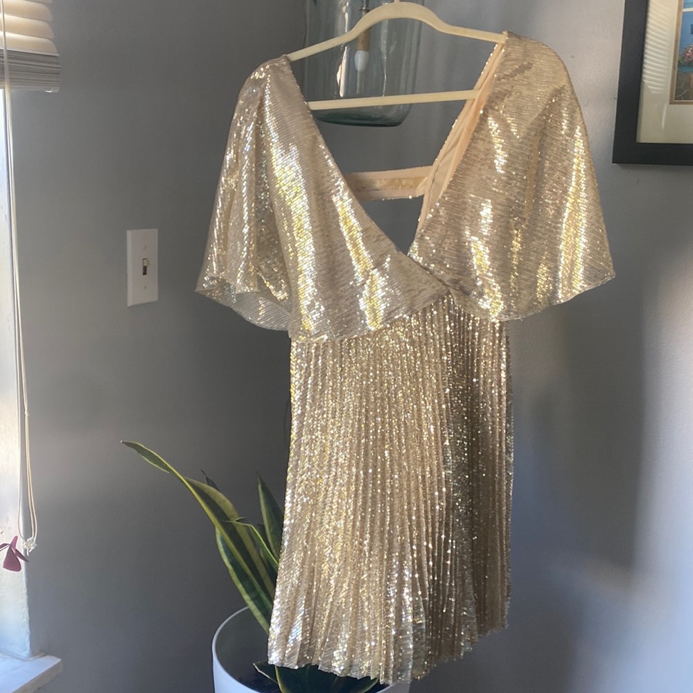 COPY - Silver sequin dress